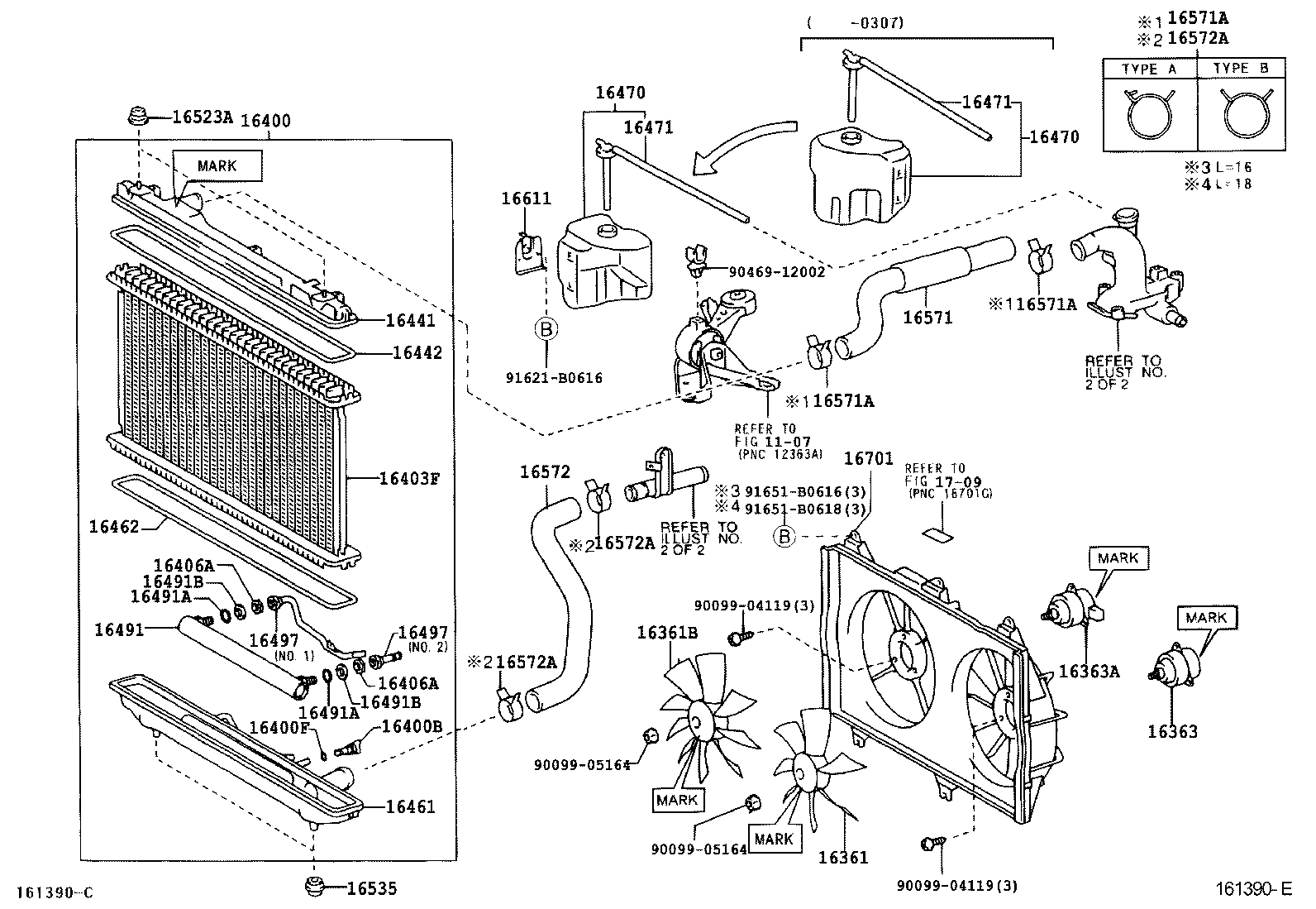  ES300 330 |  RADIATOR WATER OUTLET