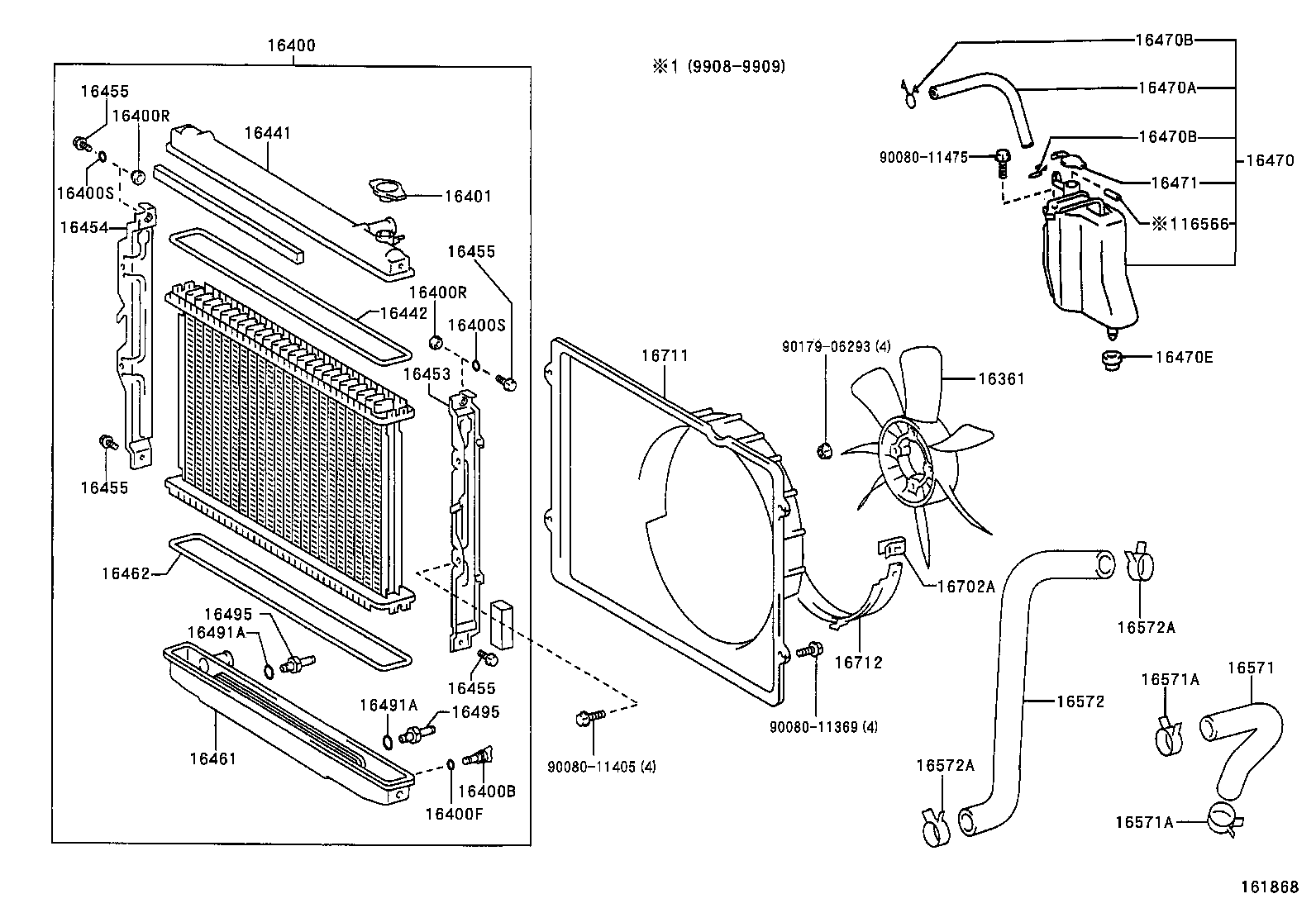  TUNDRA |  RADIATOR WATER OUTLET