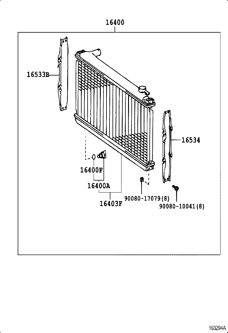  T100 |  RADIATOR WATER OUTLET