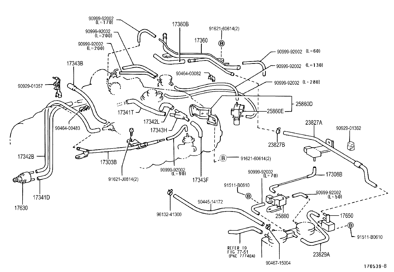  TACOMA |  VACUUM PIPING