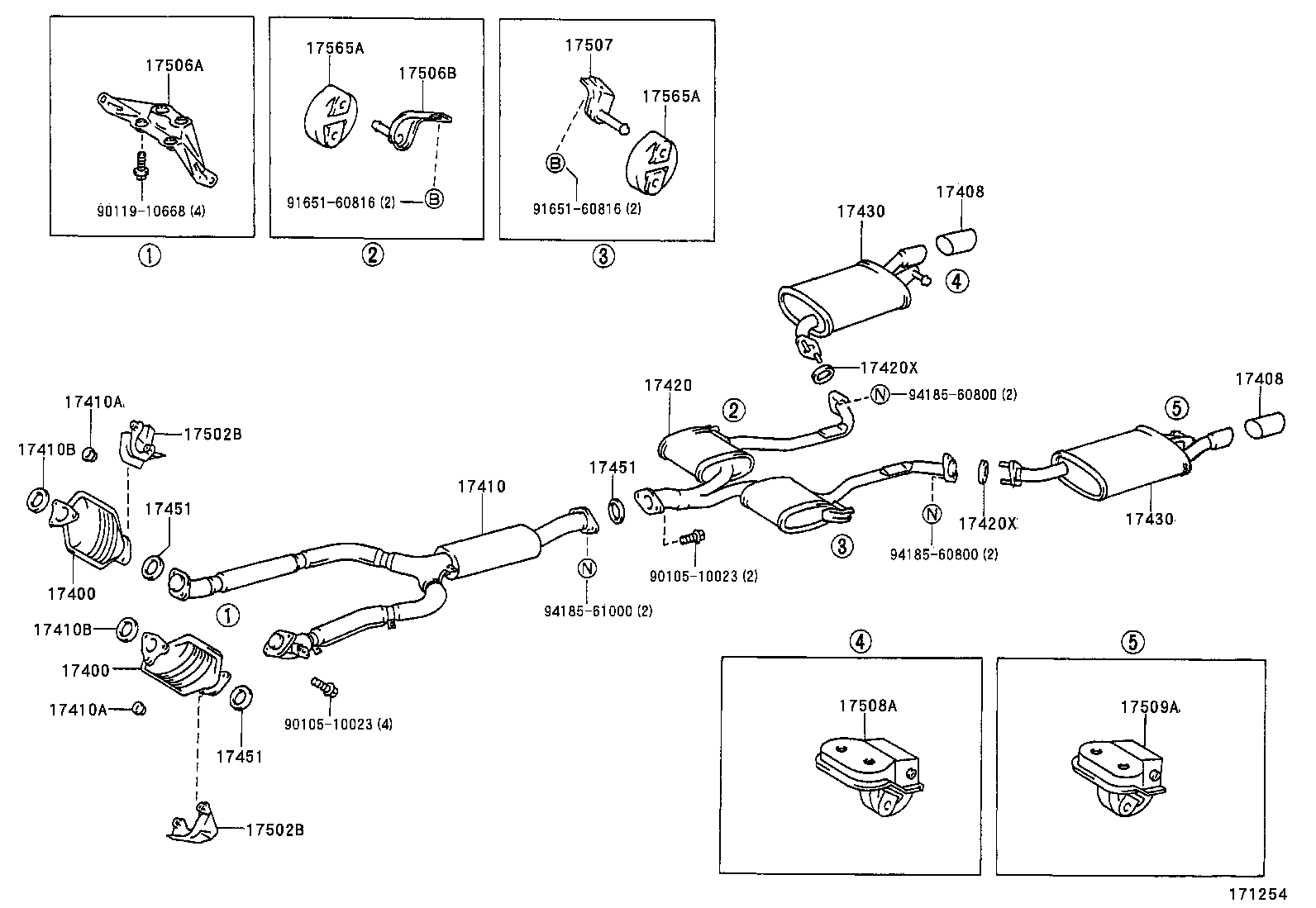  SC300 400 |  EXHAUST PIPE