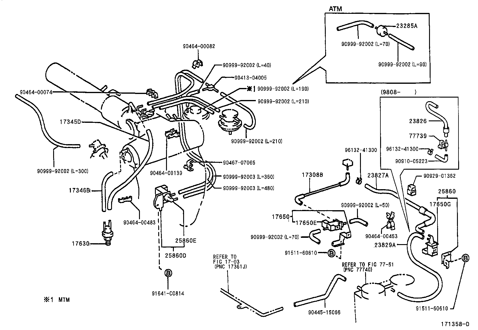  TACOMA |  VACUUM PIPING