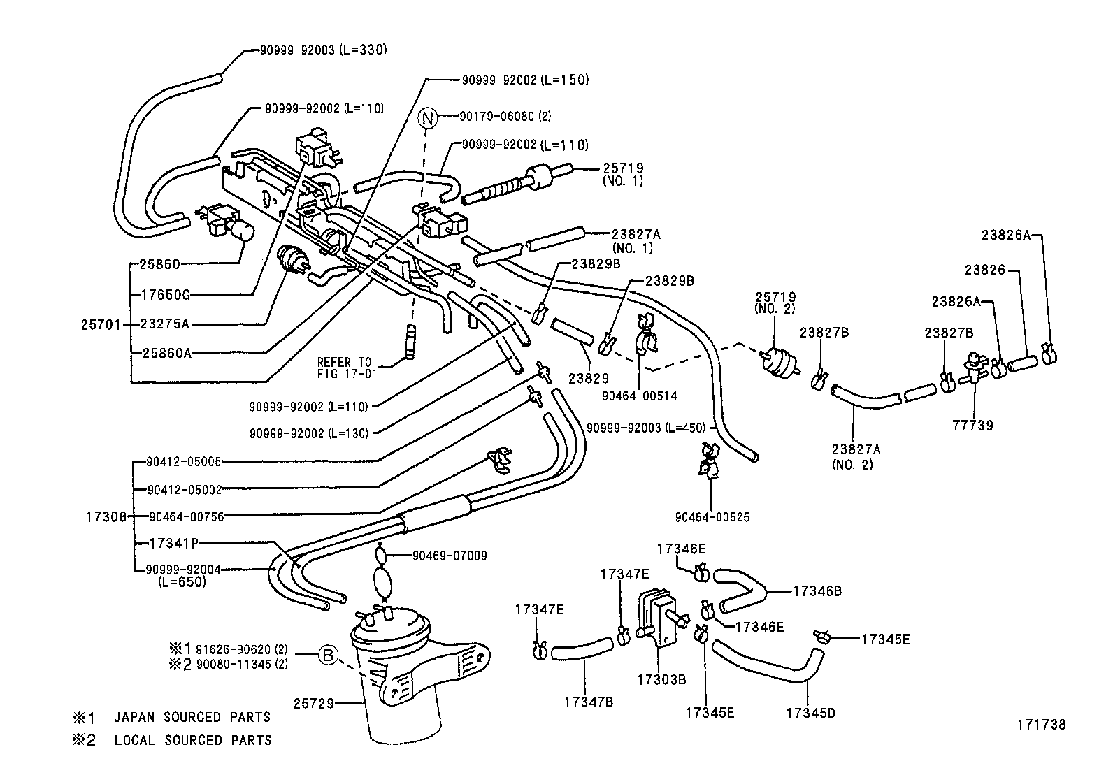  AVALON |  VACUUM PIPING