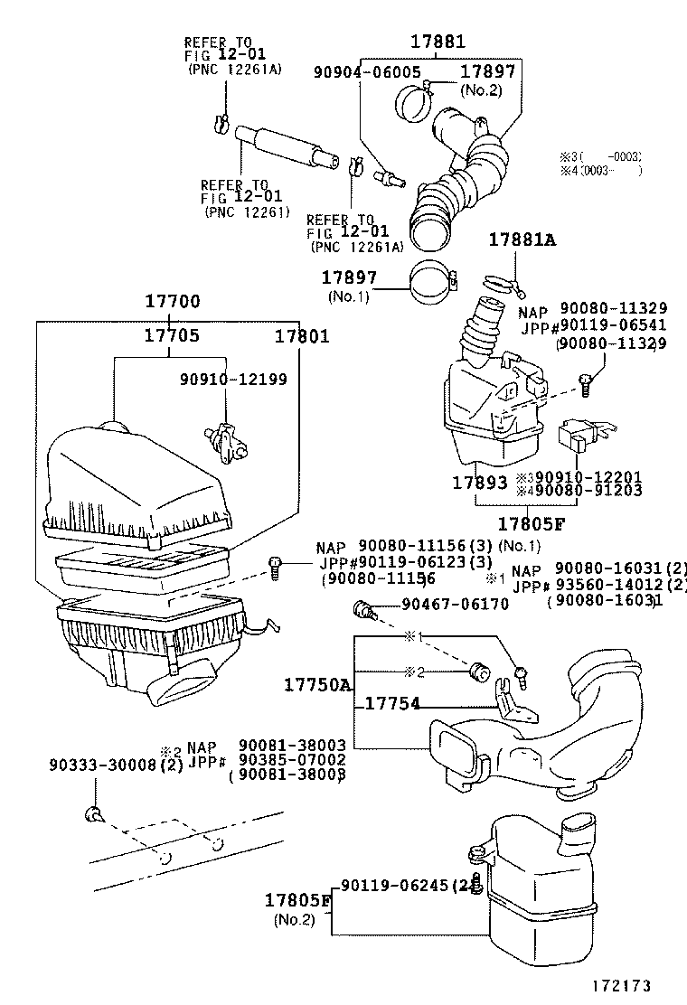  SOLARA |  AIR CLEANER