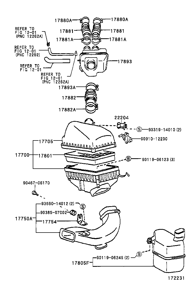  ES300 |  AIR CLEANER