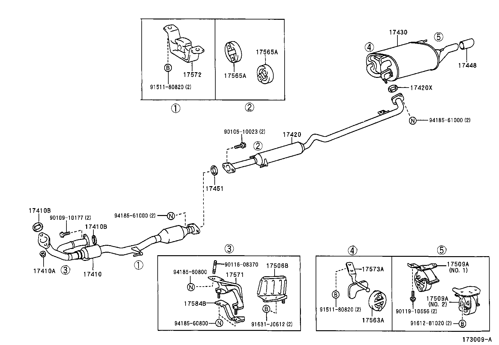  ES300 330 |  EXHAUST PIPE