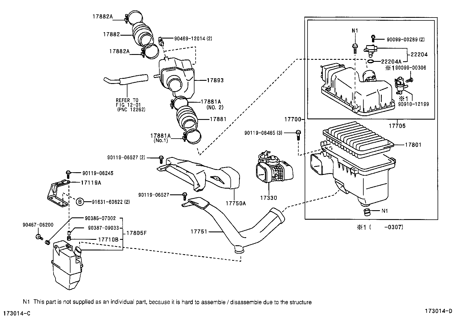  ES300 330 |  AIR CLEANER