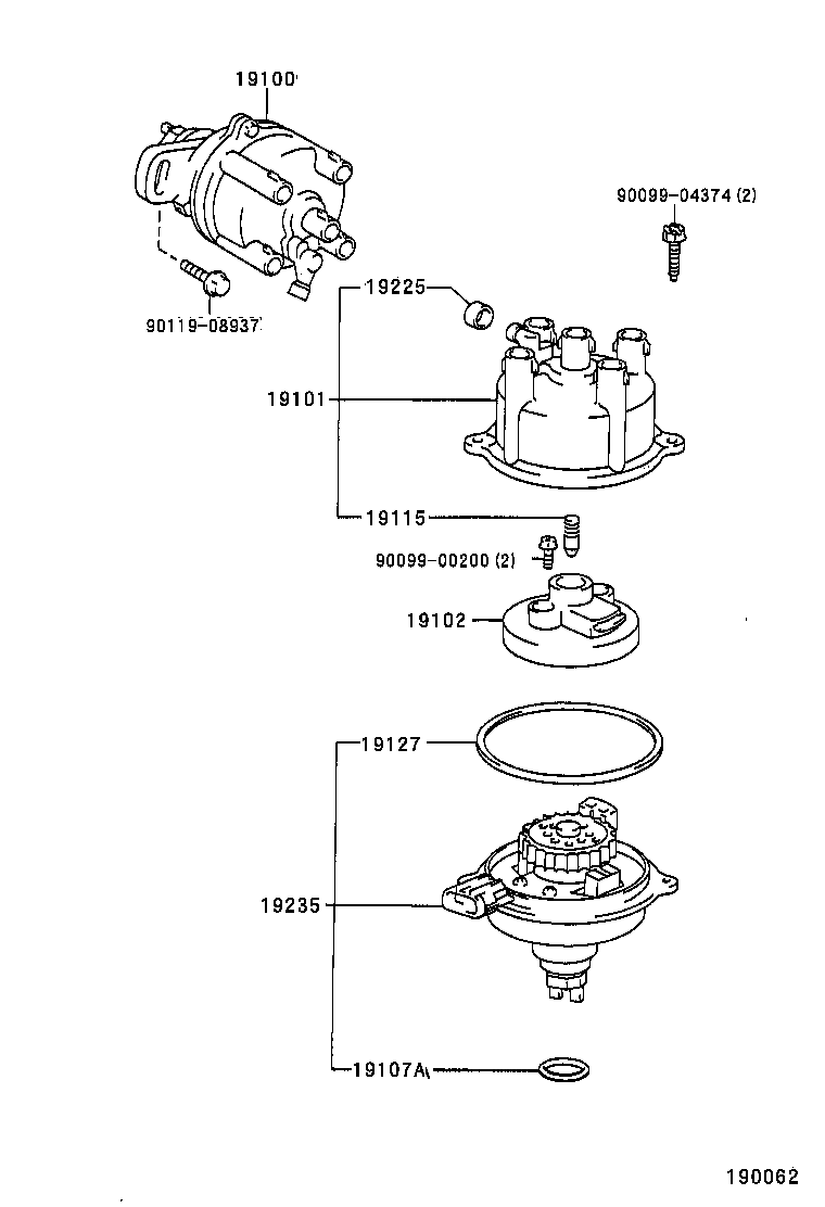  CELICA |  DISTRIBUTOR