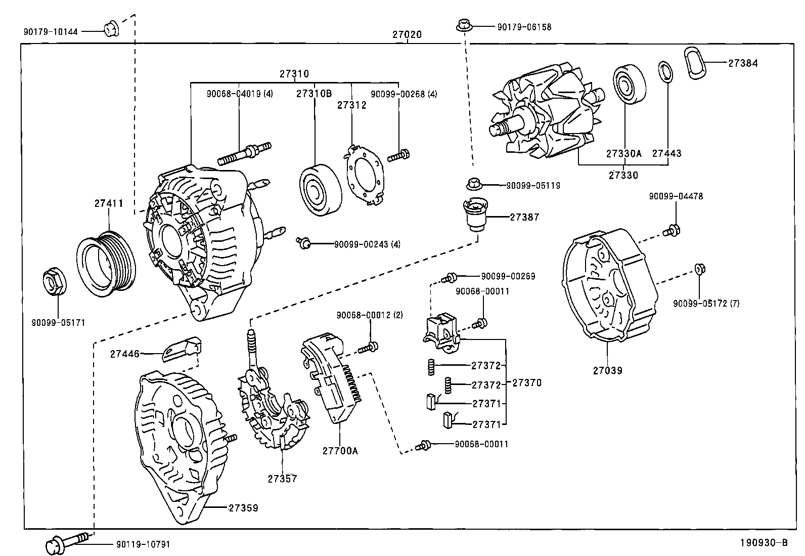  TUNDRA |  ALTERNATOR