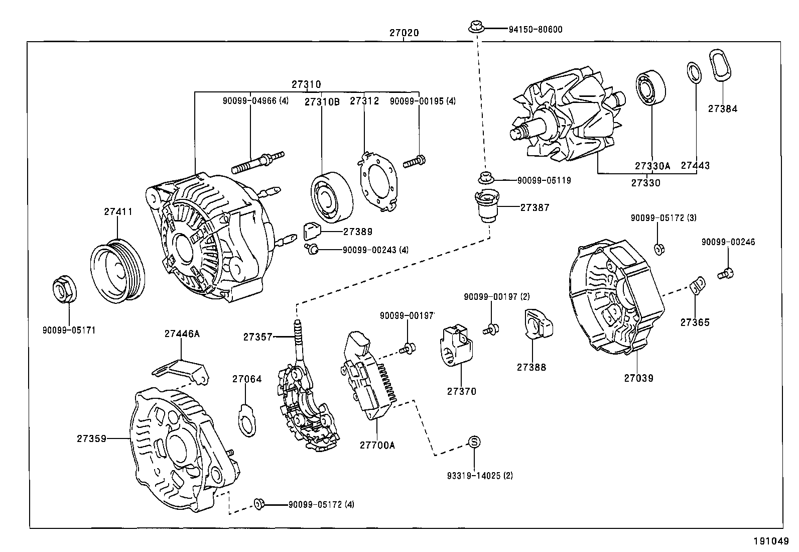  ECHO |  ALTERNATOR