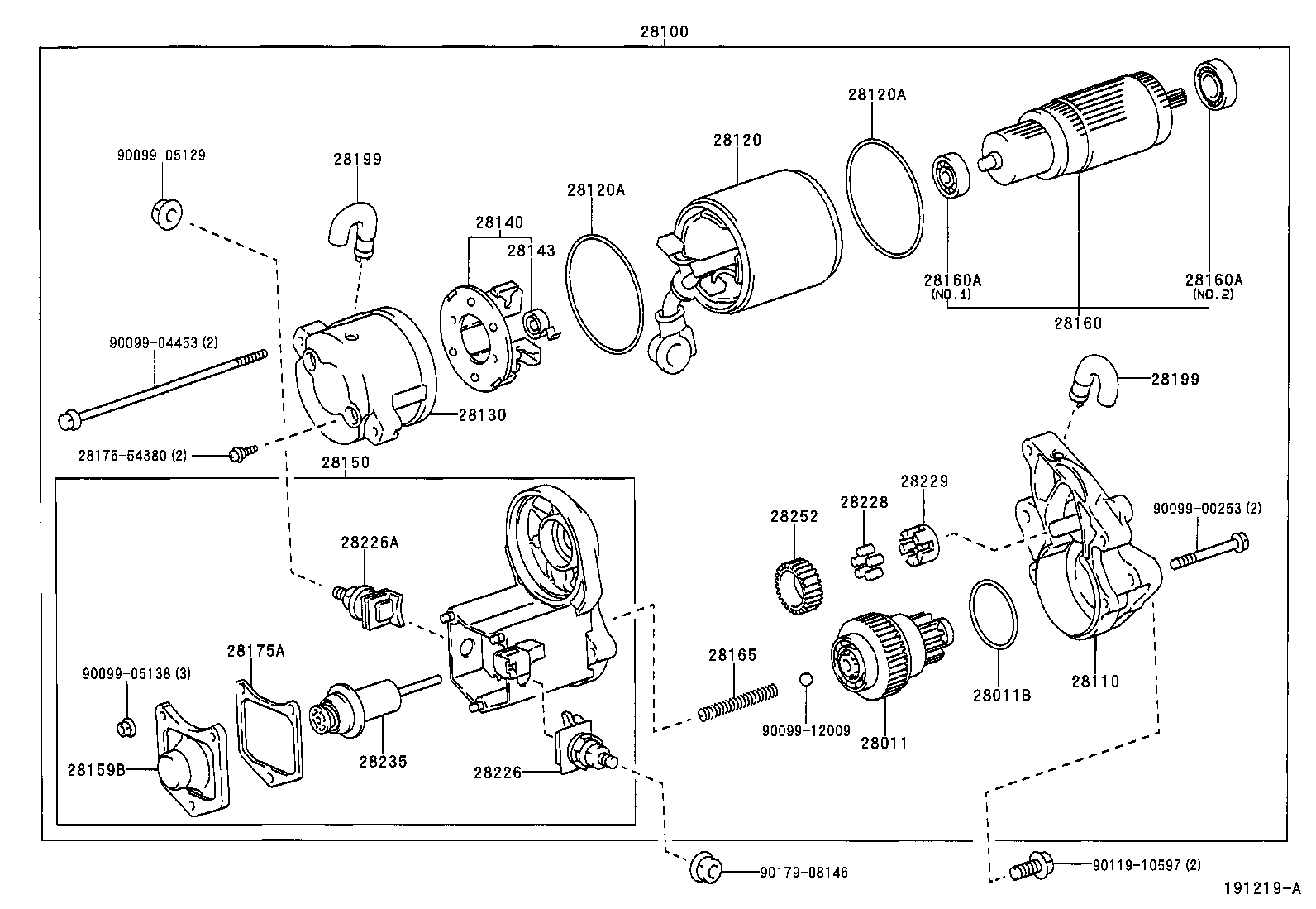  LAND CRUISER 100 |  STARTER