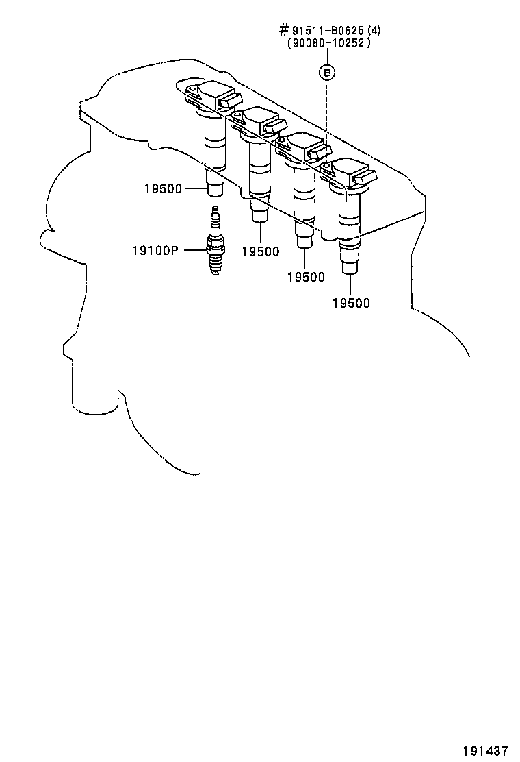  SOLARA |  IGNITION COIL SPARK PLUG