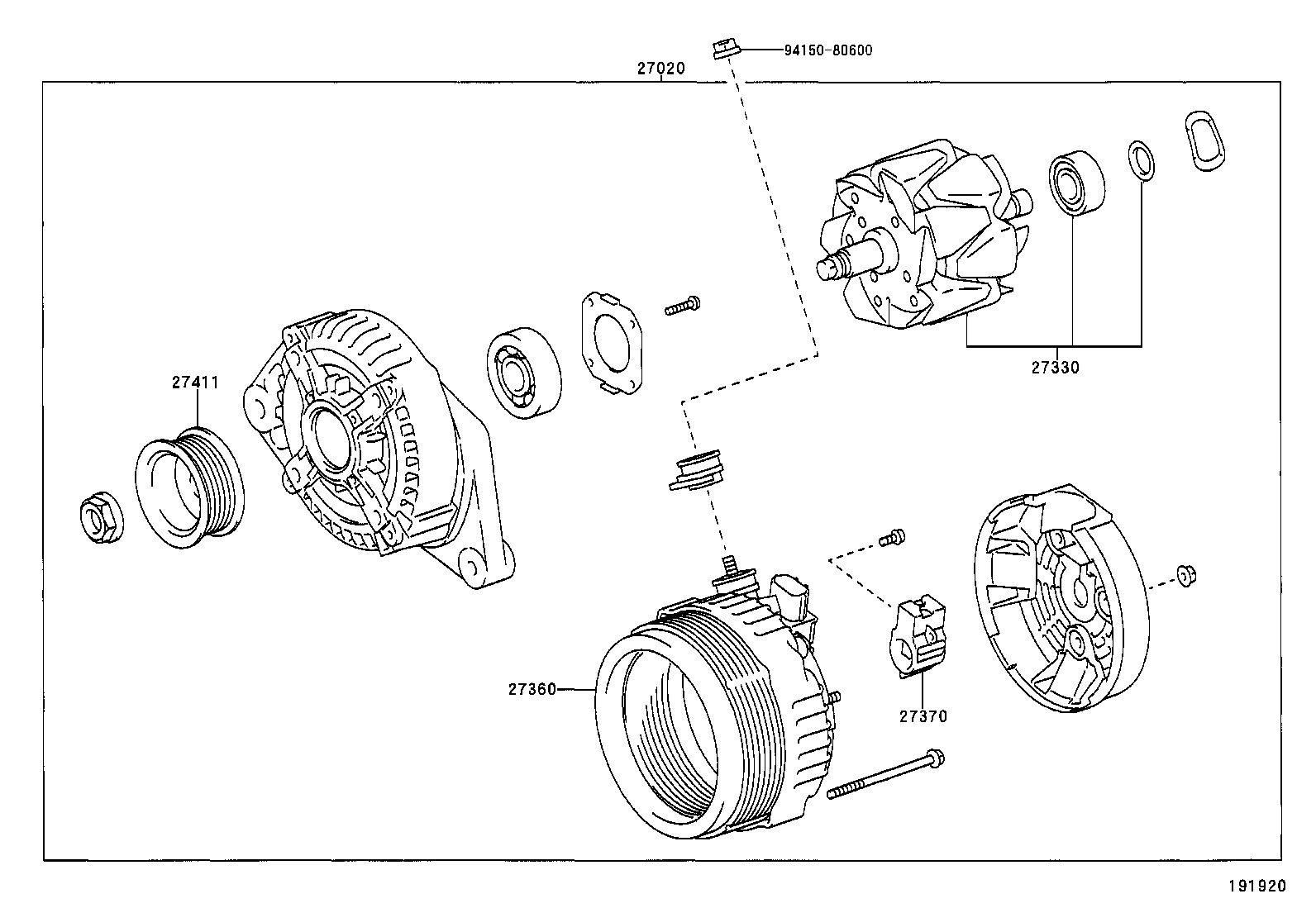  ES300 330 |  ALTERNATOR