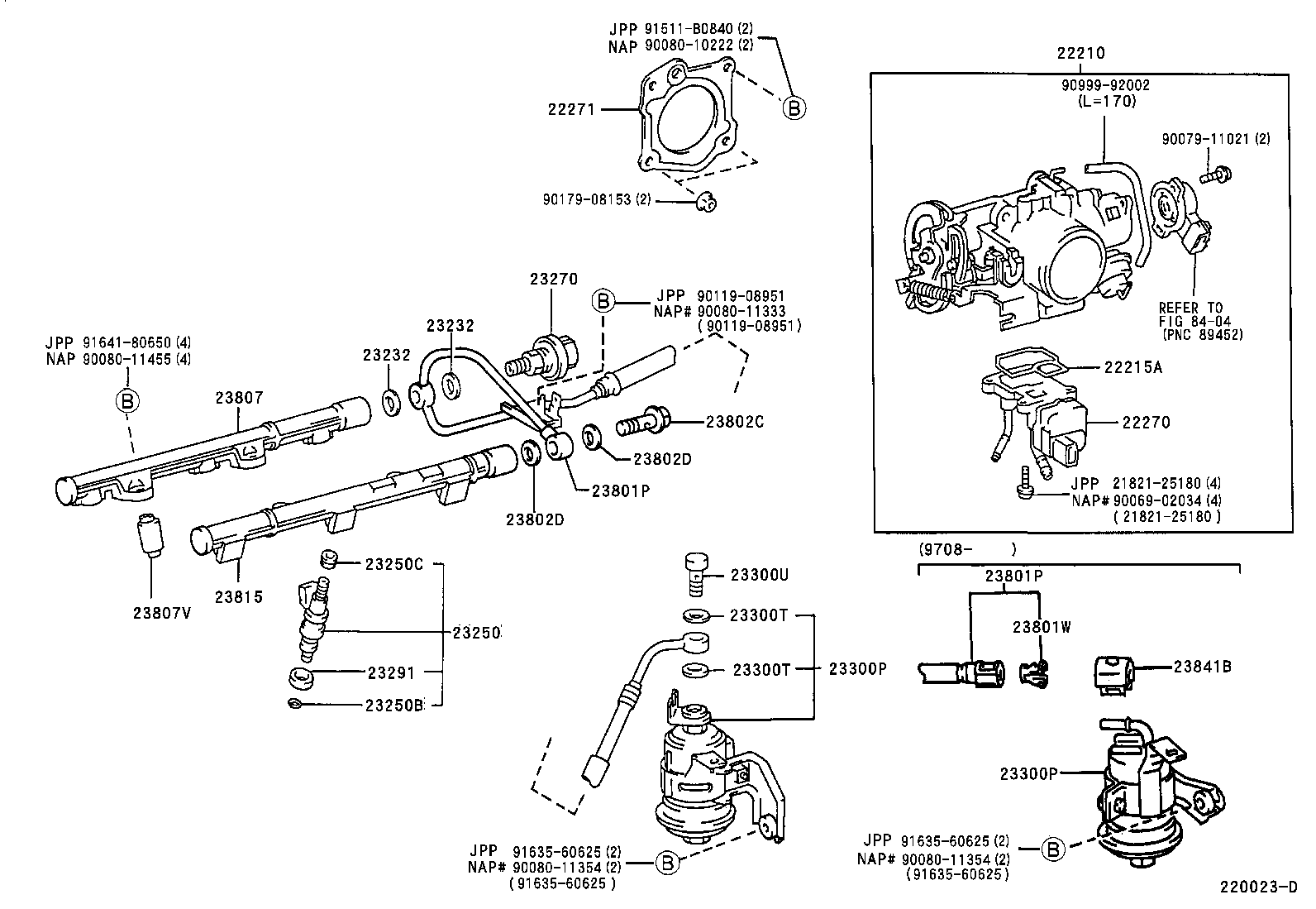  CAMRY NAP |  FUEL INJECTION SYSTEM