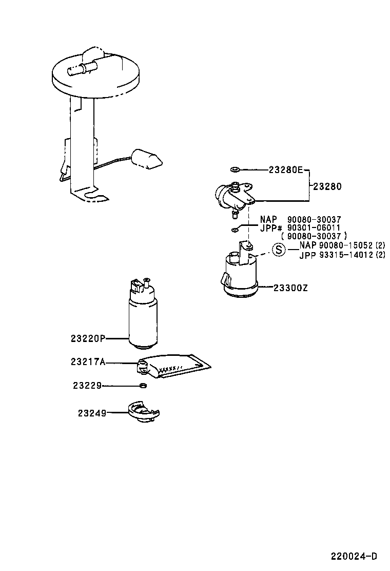  SOLARA |  FUEL INJECTION SYSTEM