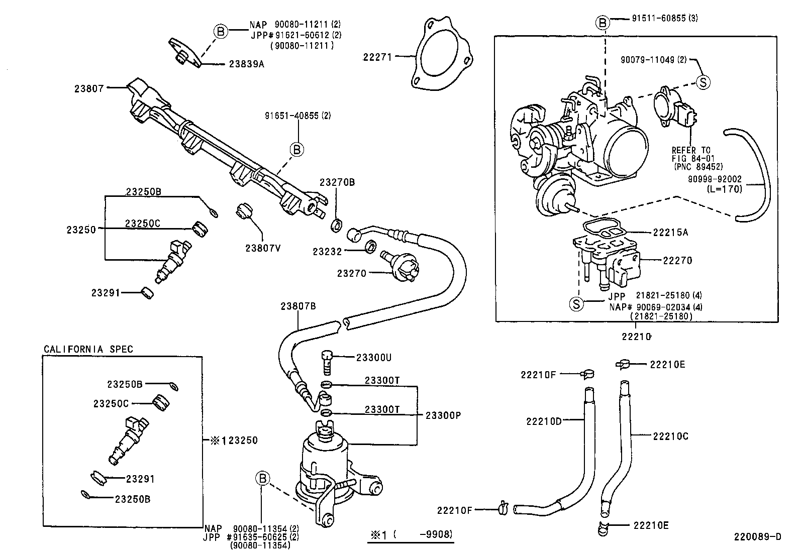  SOLARA |  FUEL INJECTION SYSTEM