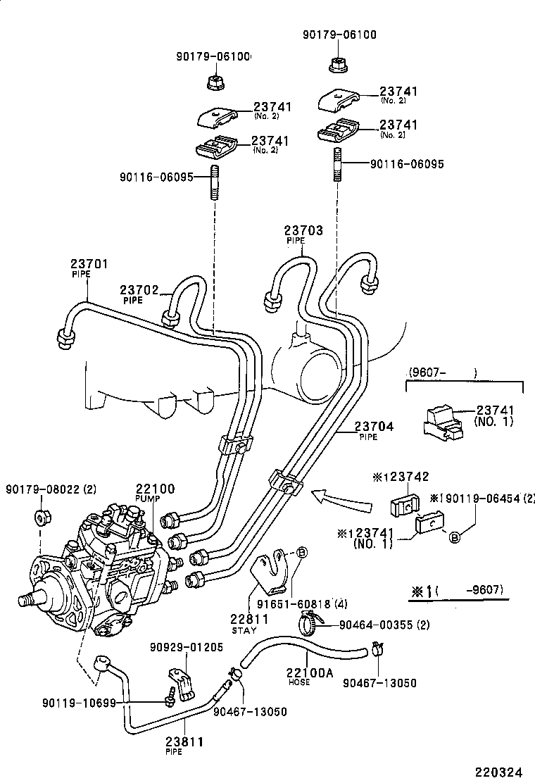  HILUX 2WD |  INJECTION PUMP ASSEMBLY