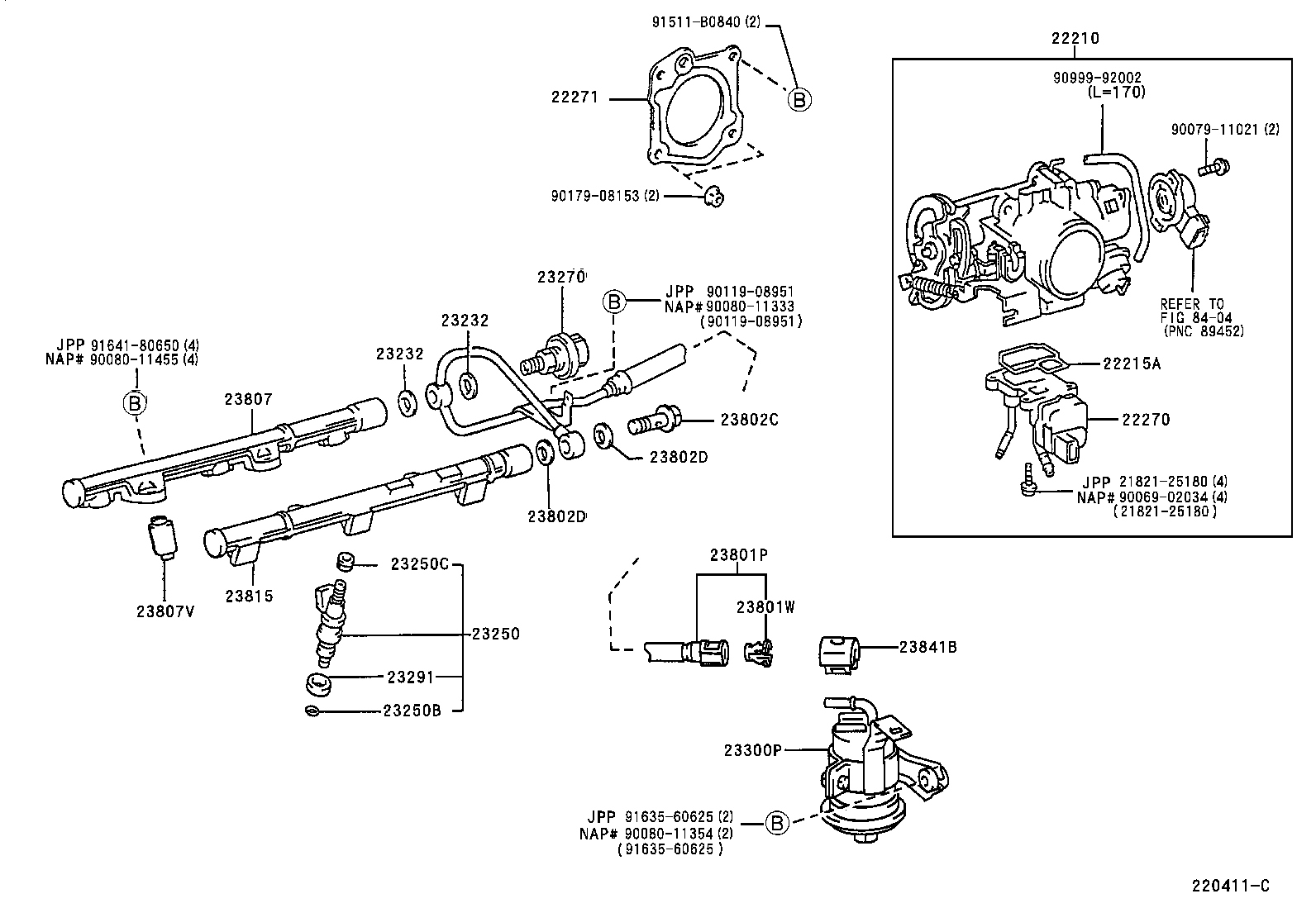  AVALON |  FUEL INJECTION SYSTEM