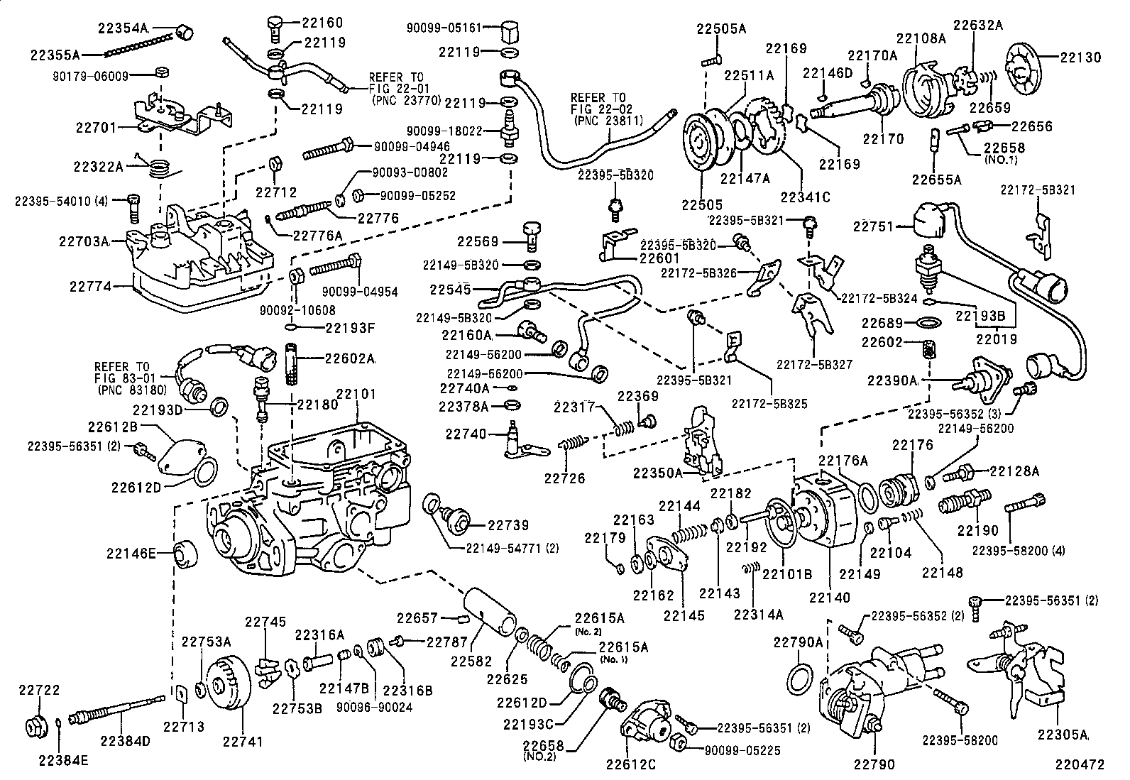  HILUX 2WD |  INJECTION PUMP BODY