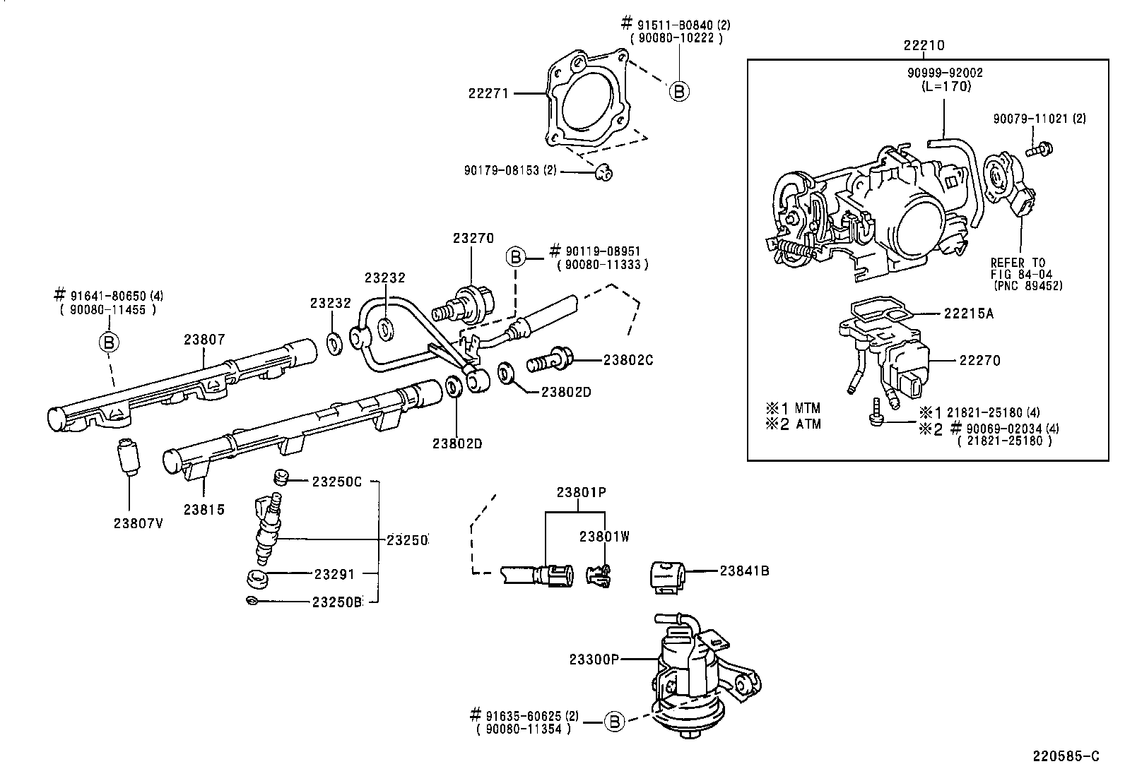  SOLARA |  FUEL INJECTION SYSTEM