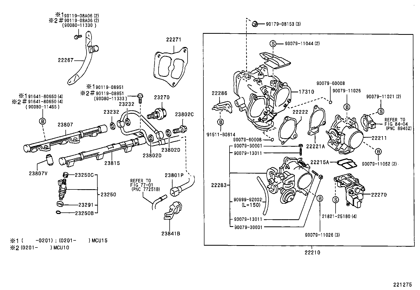  RX300 |  FUEL INJECTION SYSTEM