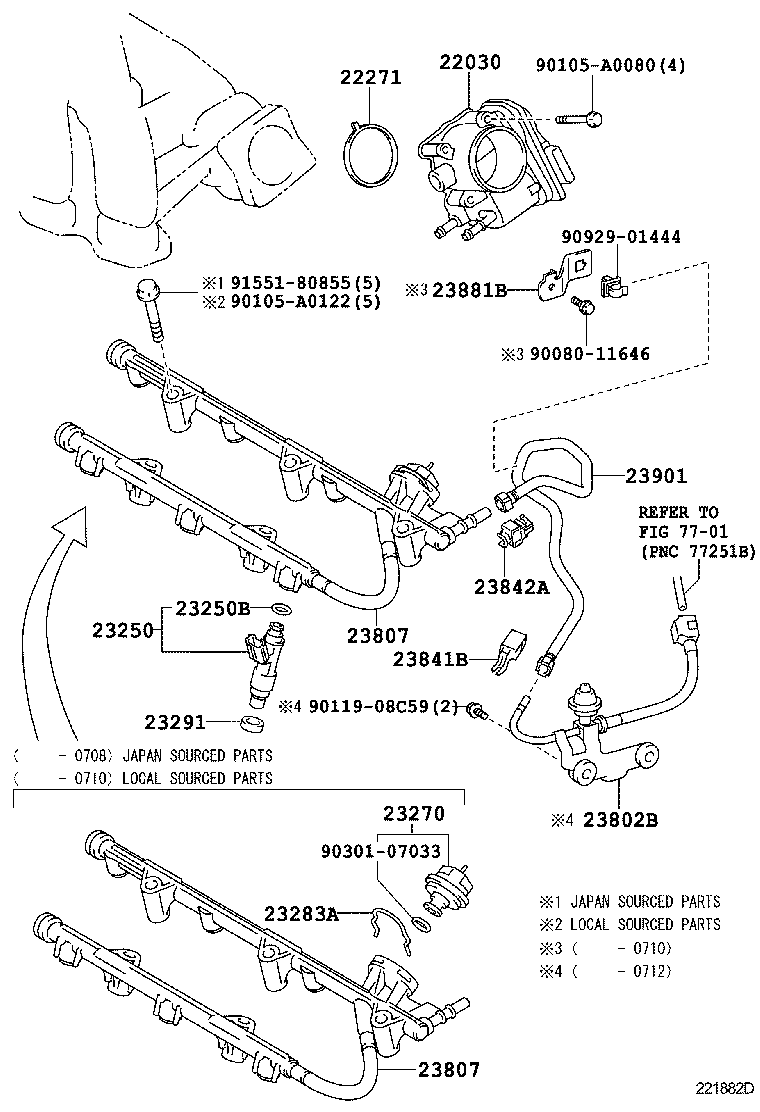  RX330 350 NAP |  FUEL INJECTION SYSTEM