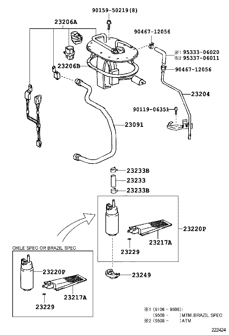  CAMRY NAP |  FUEL INJECTION SYSTEM