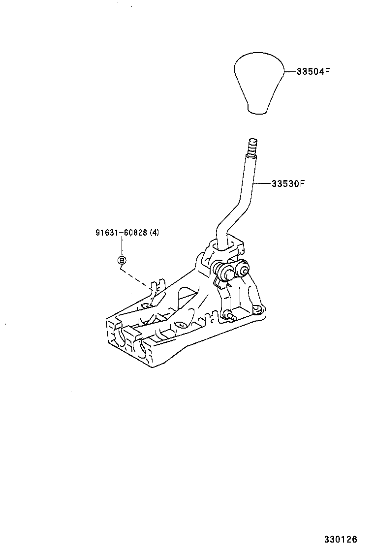  TERCEL |  SHIFT LEVER RETAINER