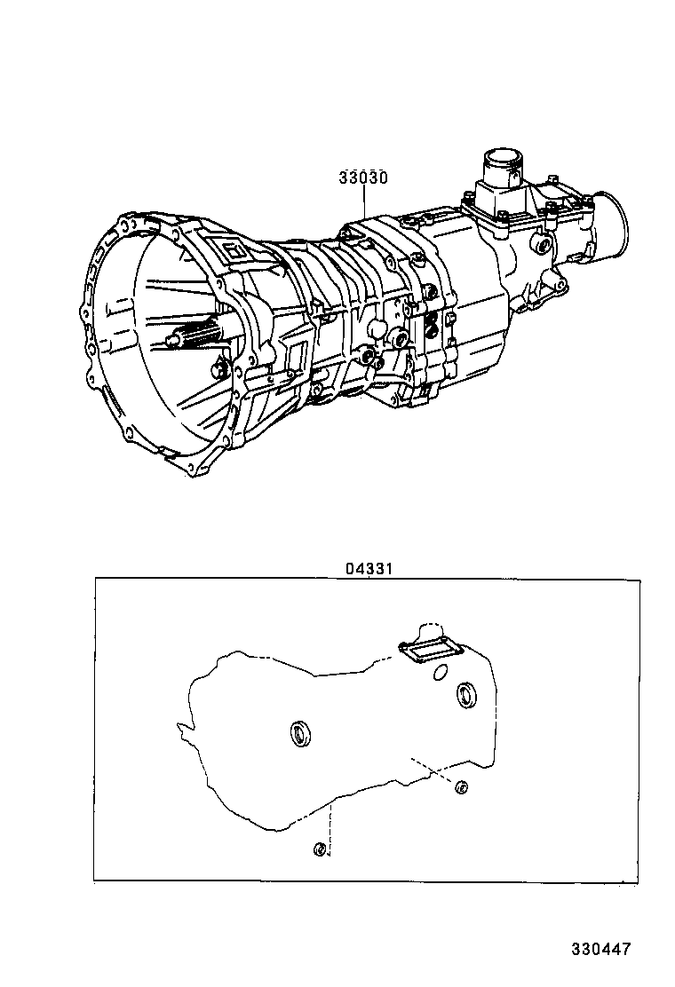  TACOMA |  TRANSAXLE OR TRANSMISSION ASSY GASKET KIT MTM