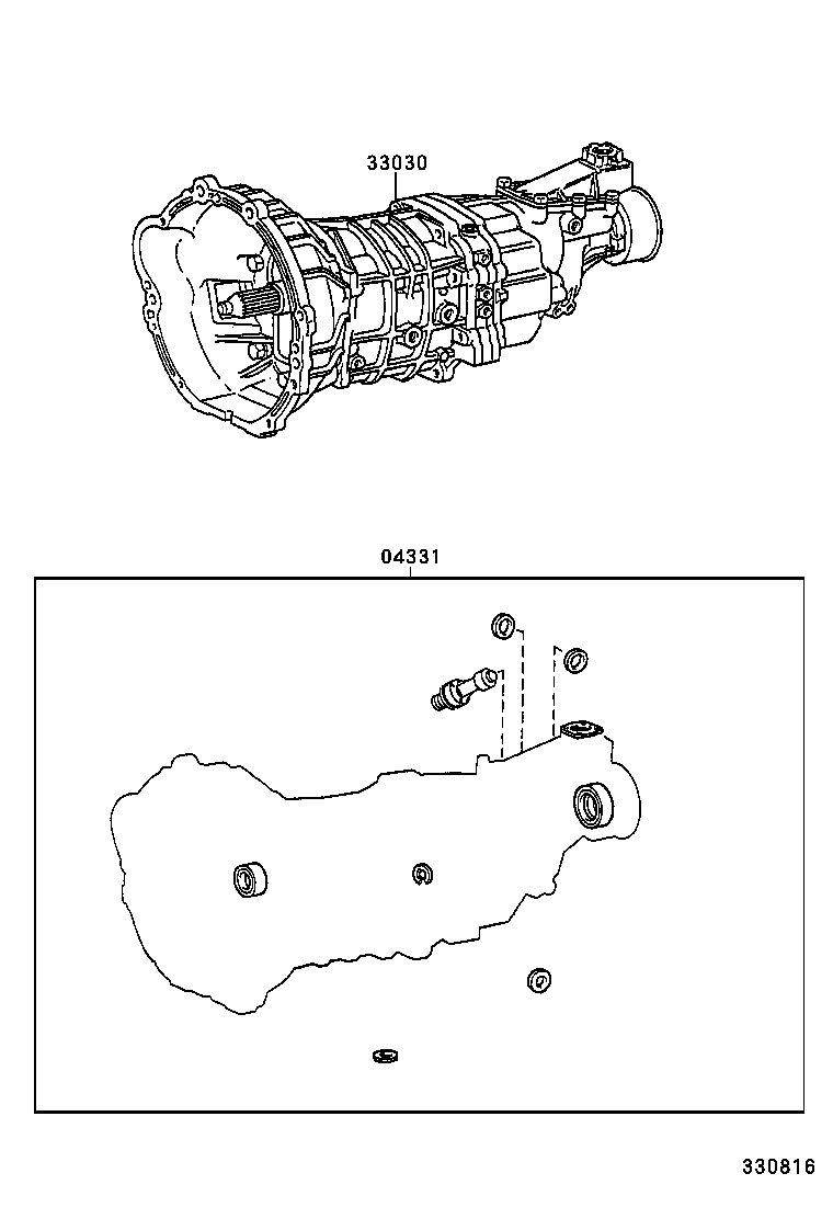  SC300 400 |  TRANSAXLE OR TRANSMISSION ASSY GASKET KIT MTM