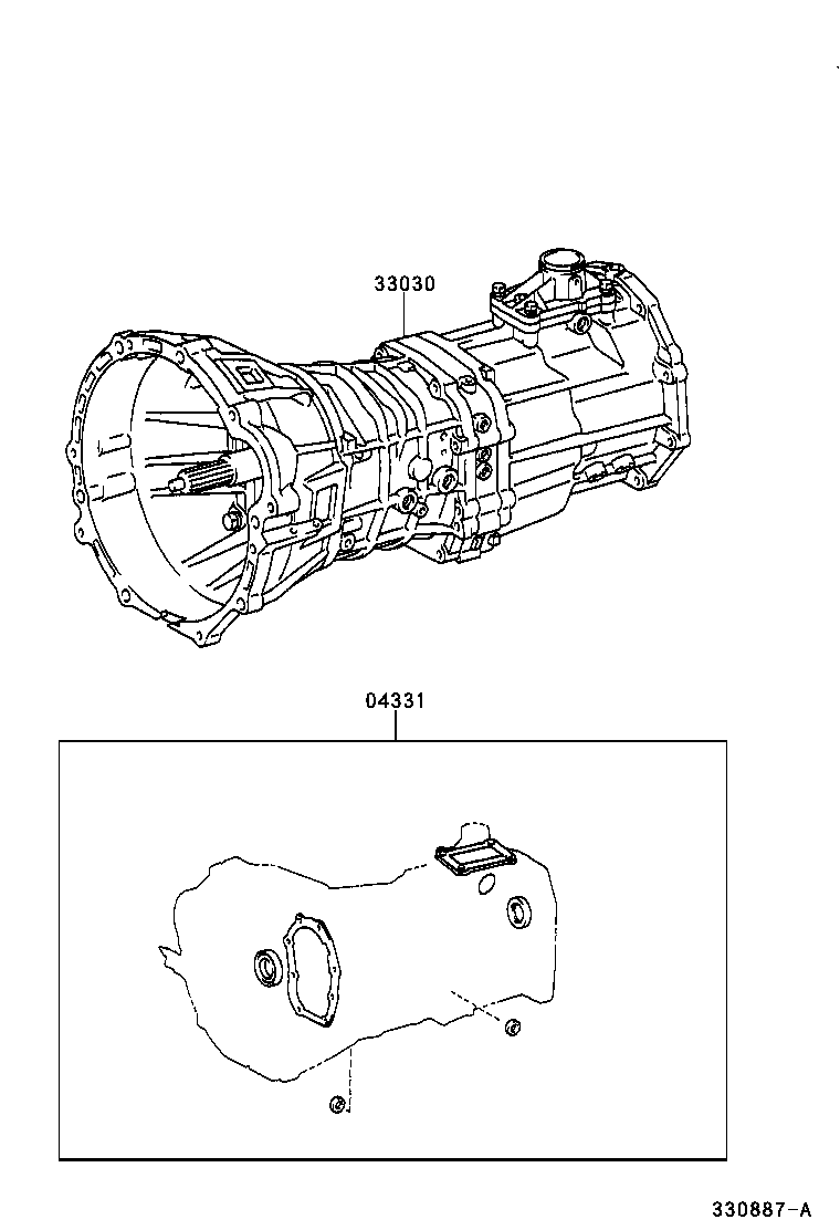  4RUNNER |  TRANSAXLE OR TRANSMISSION ASSY GASKET KIT MTM