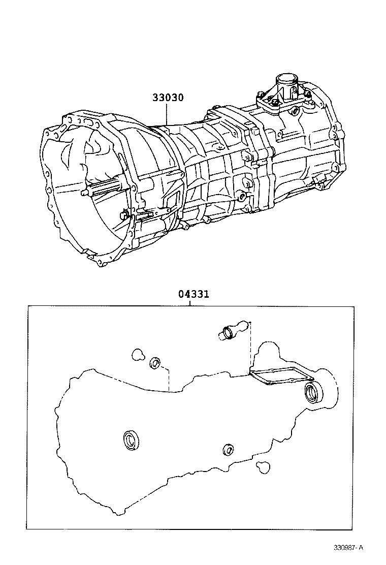  TUNDRA |  TRANSAXLE OR TRANSMISSION ASSY GASKET KIT MTM