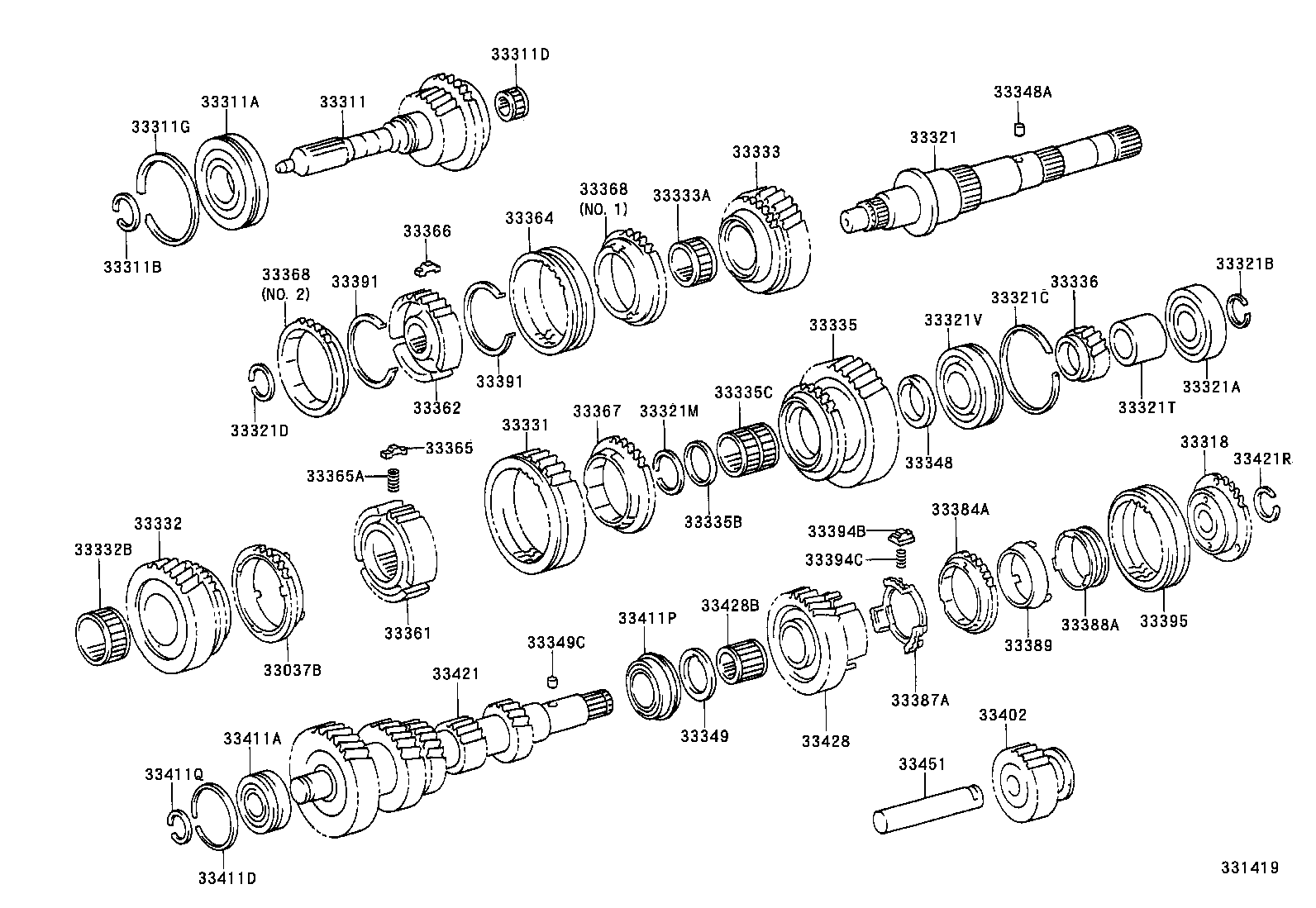  TACOMA |  TRANSMISSION GEAR MTM