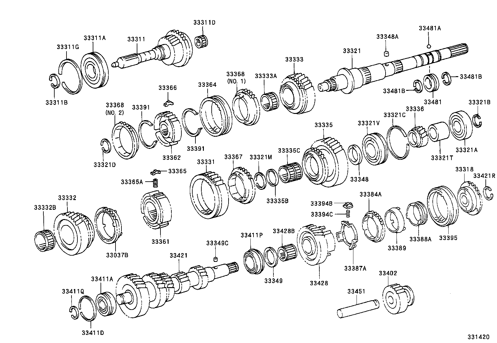  TACOMA |  TRANSMISSION GEAR MTM