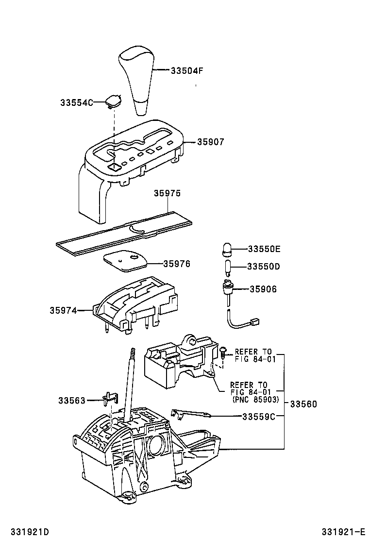  4RUNNER |  SHIFT LEVER RETAINER