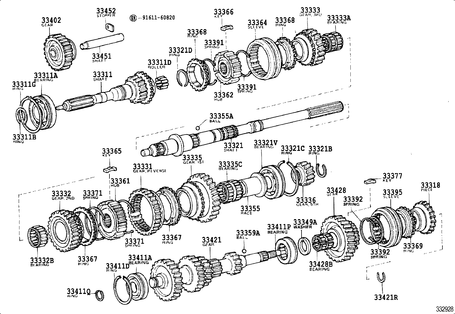  4 RUNNER TRUCK |  TRANSMISSION GEAR MTM