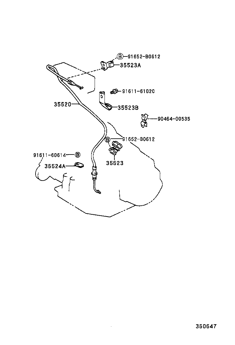  RAV4 |  THROTTLE LINK VALVE LEVER ATM