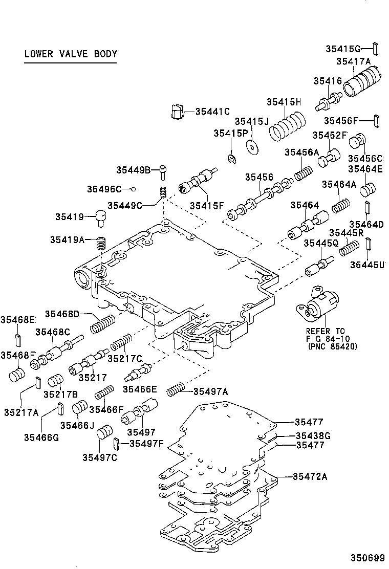  SIENNA |  VALVE BODY OIL STRAINER ATM