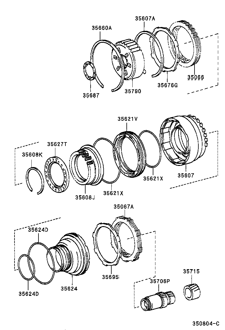  GS300 400 430 |  CENTER SUPPORT PLANETARY SUN GEAR ATM