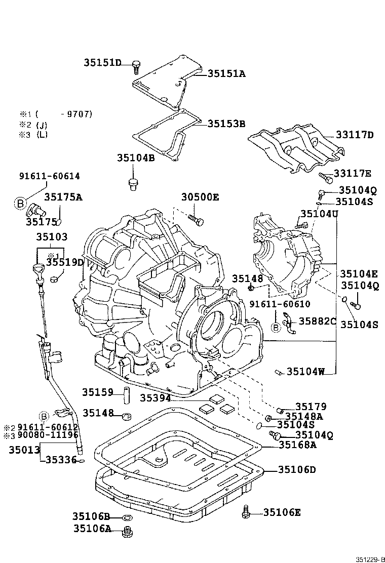  CAMRY NAP |  TRANSMISSION CASE OIL PAN ATM