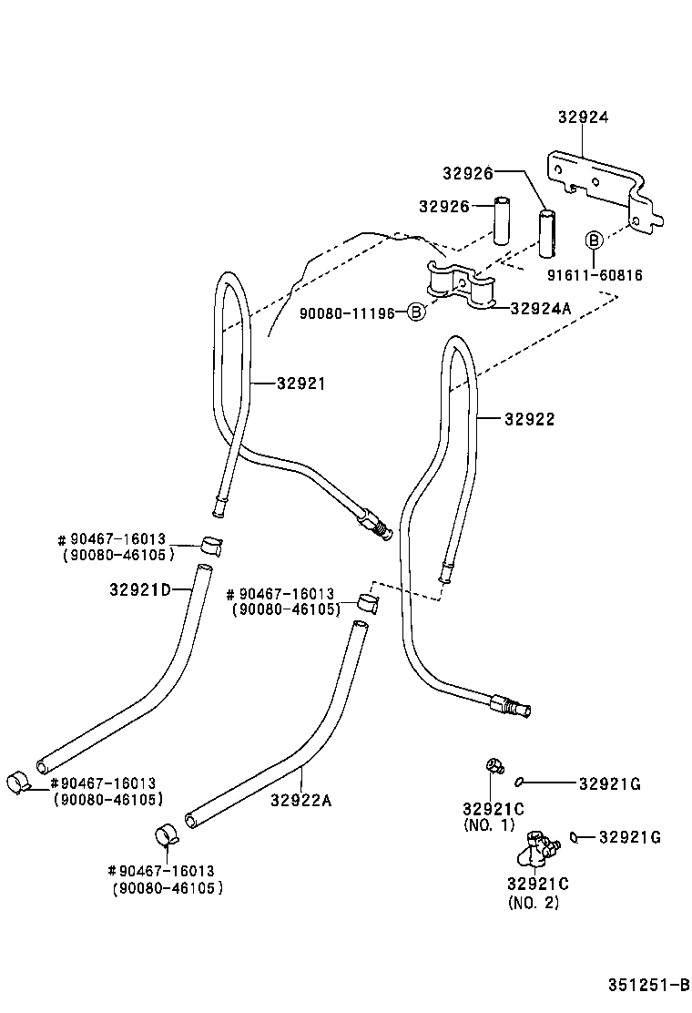  SOLARA |  OIL COOLER TUBE ATM
