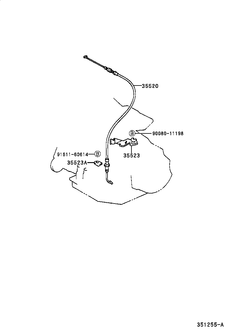  SOLARA |  THROTTLE LINK VALVE LEVER ATM