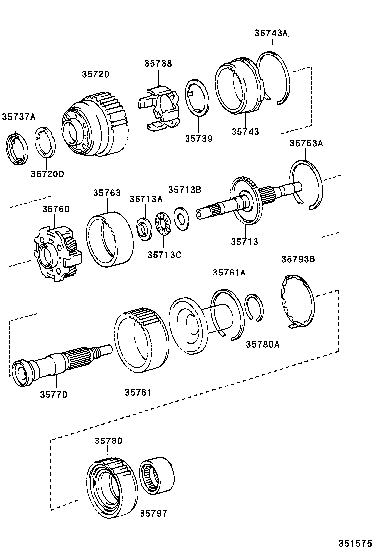  IS300 |  PLANETARY GEAR REVERSE PISTON COUNTER GEAR ATM