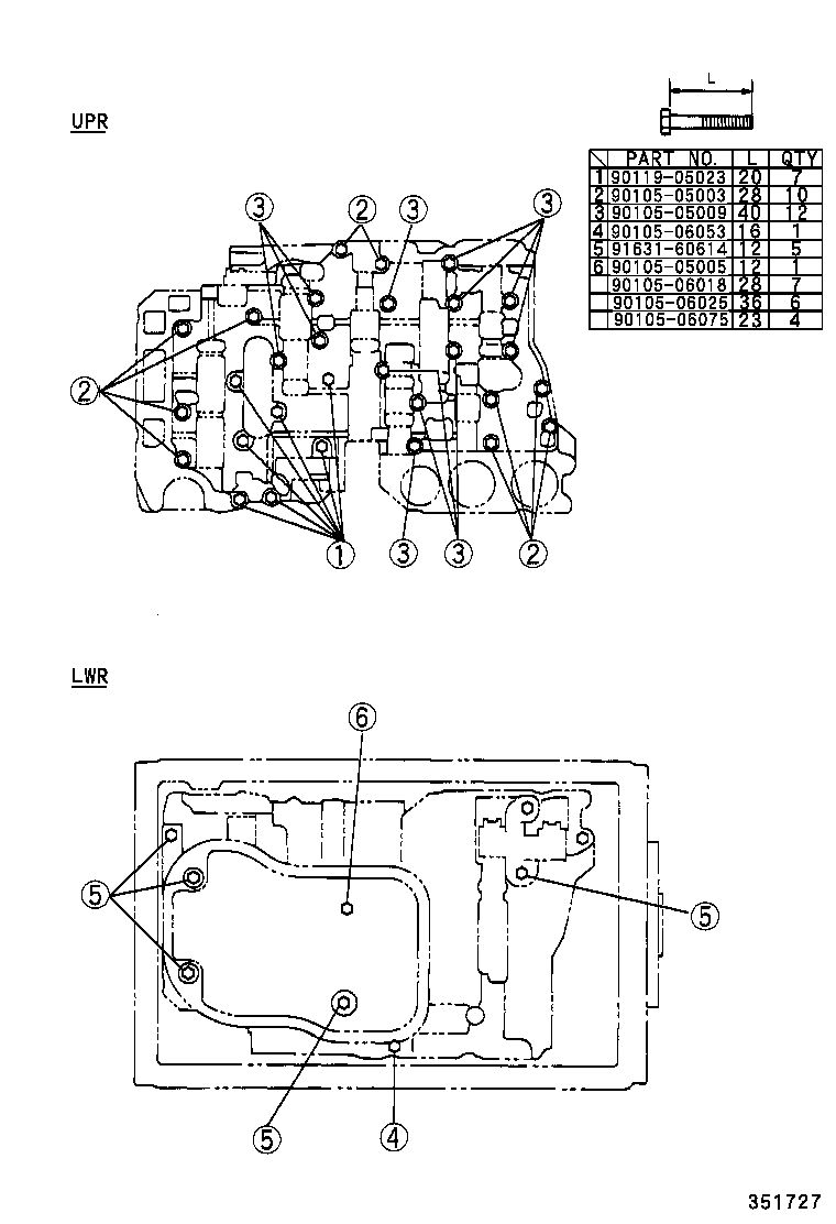  TUNDRA |  VALVE BODY OIL STRAINER ATM