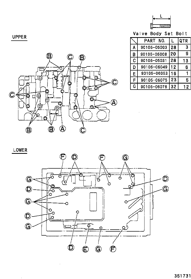  TUNDRA |  VALVE BODY OIL STRAINER ATM