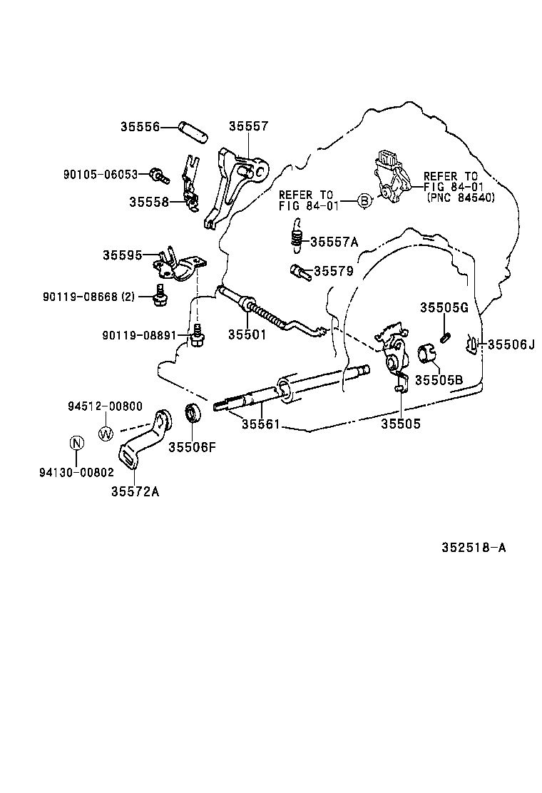  ES300 330 |  THROTTLE LINK VALVE LEVER ATM