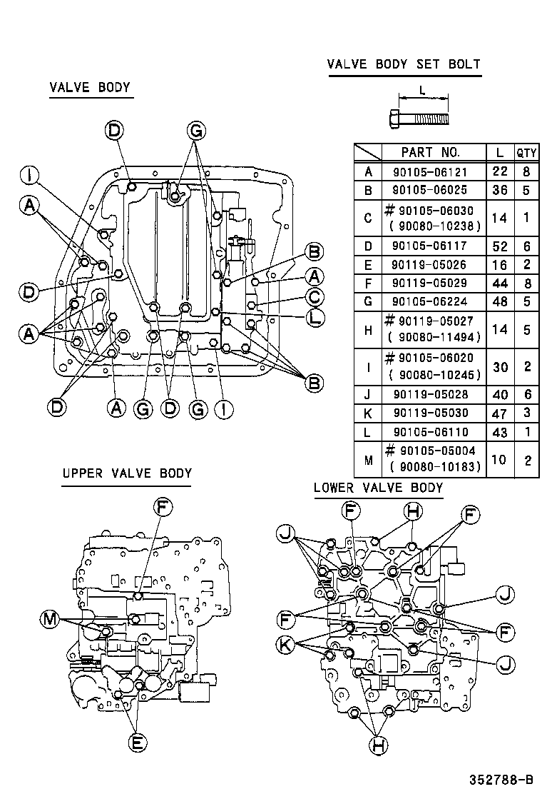  SIENNA |  VALVE BODY OIL STRAINER ATM