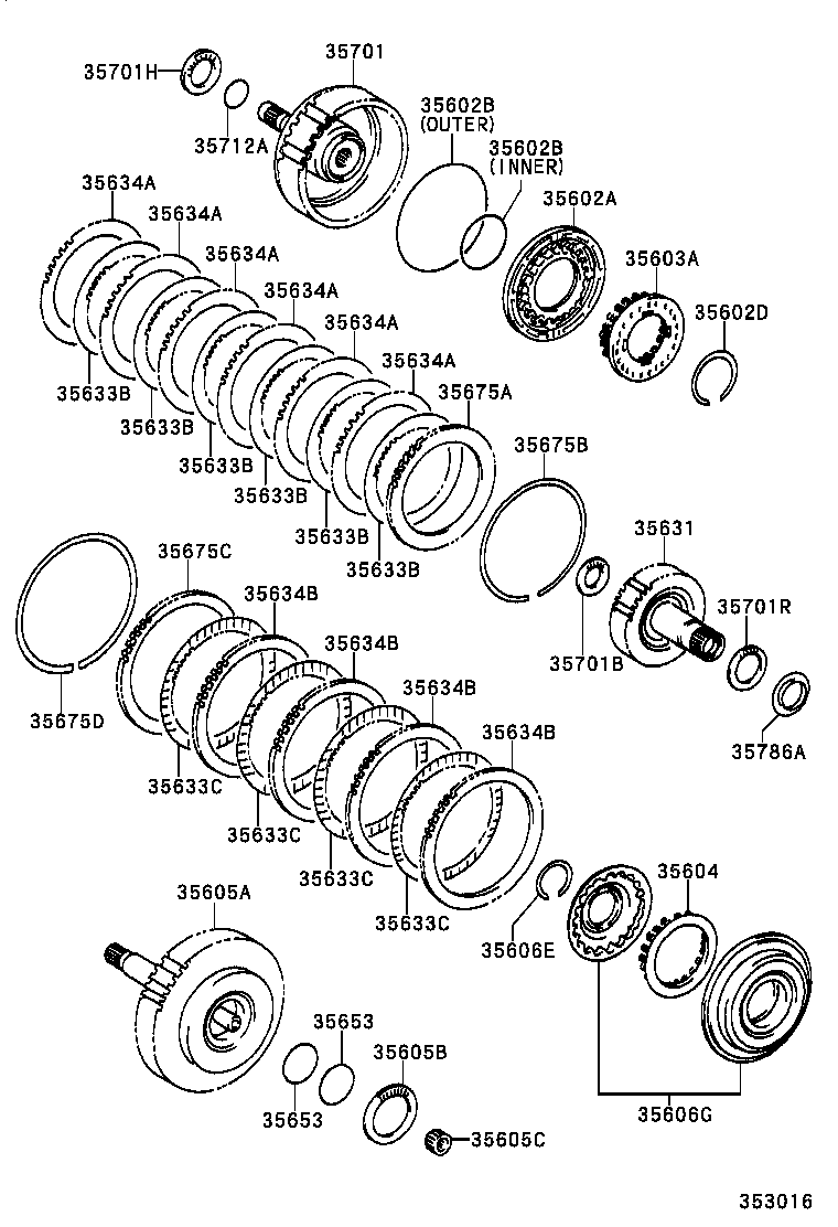  HIGHLANDER |  BRAKE BAND MULTIPLE DISC CLUTCH ATM