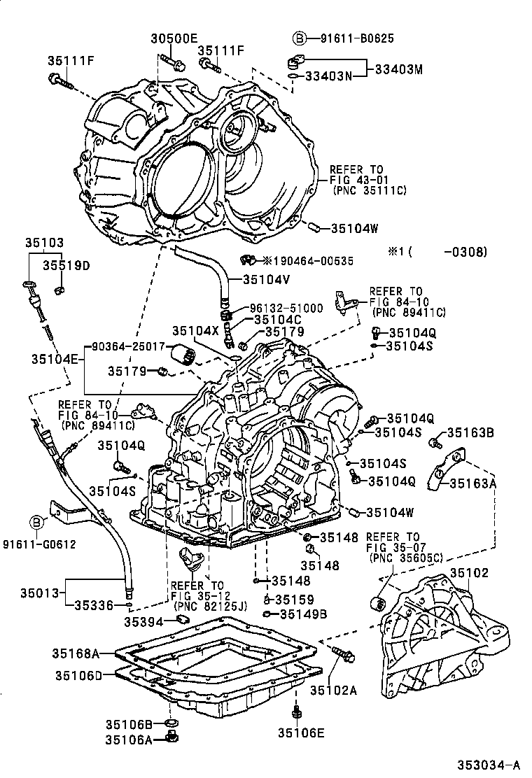  HIGHLANDER |  TRANSMISSION CASE OIL PAN ATM