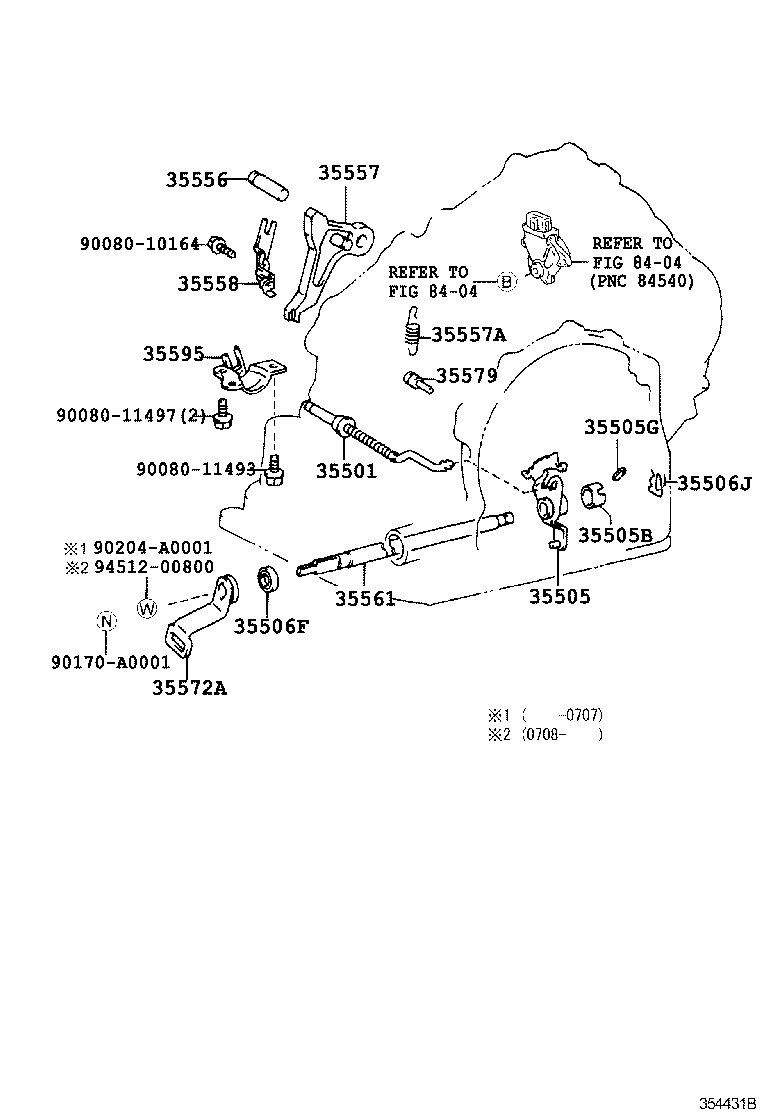  RX330 350 NAP |  THROTTLE LINK VALVE LEVER ATM